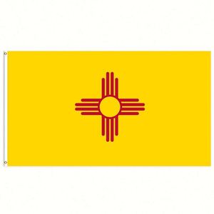 Bandera Personalizada de Nuevo México de 3x5 pies, Impresión Digital a una Cara para Banderas Nacionales y de Exhibición - Product Image 1