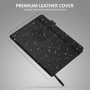 Gratitude Journal Self-Mastery Planner Custom Habit Tracker Leather Hardcover A5 100 Sheets Daily Goal Setting Mindfulness - Product Image 3