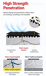 Asphalt Waterproof Leak Repair Coating Specialized for Roofs Rooftops External Walls Crack Sealing and Leak Stopper - Product Image 5