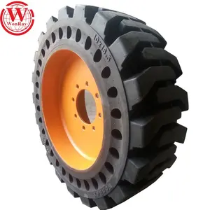 WonRay 10-16.5 12-16.5 14-17.5 Solid Skid Steer Forklift Industrial Tyre for Sale