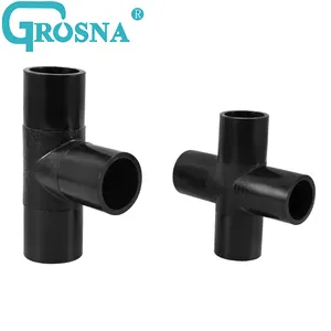 Butt Fusion Equal Cross Four Way Tee Pipe Fittings