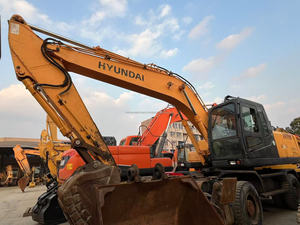 Excavadora de ruedas HYUNDAI usada de Venta caliente, precio bajo de 20 toneladas, demanda alta - Product Image 3