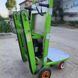 Carro de Carga Personalizable de 300 kg con Cuatro Ruedas para Subir <span class=keywords><strong>Escaleras</strong></span>, Plataforma de Orugas con Batería de Litio, Construcción de Acero, OEM - Product Image 1