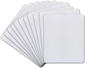 फैक्टरी थोक खाली सफेद माउस पैड चटाई सबलिमिनेशन अनुकूलित अतिरिक्त बड़े xxl डेस्क पैड - Product Image 1