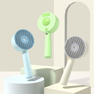 Brosse vapeur pour animaux de compagnie, pour chats et chiens, peigne pulvérisateur de toilettage, fournitures pour animaux, brosse autonettoyante pour l'élimination des poils, brosses vapeur pour chats - Product Image 2