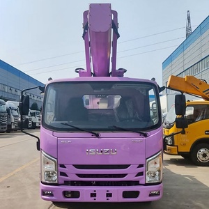 Camión con Plataforma Aérea Telescópica Isuzu de 25m, 28m, 31m, Elevador Aéreo, Camión con Cesta Elevadora - Product Image 1