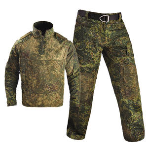 보안 전체 녹색 블루 남성용 블랙 전투 전술 러시아 멀티캠 고르카 사막 위장 유니폼 세트 의류 정장 2 - Product Image 3