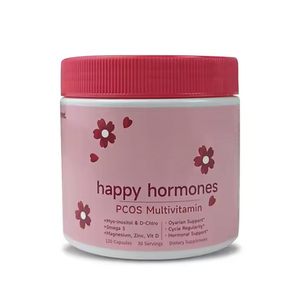 LUVVITA Happy Hormones Vitaminen Hormoonbalans Multivitamine Myo-Inositol <span class=keywords><strong>D</strong></span>-Chiro Inositol <span class=keywords><strong>Capsules</strong></span> voor Vrouwen - Product Image 2