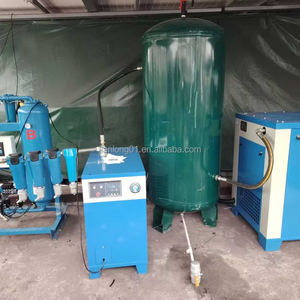 Compresión de dos etapas Ahorro de energía Imán permanente Frecuencia variable Compresor de aire sin aceite - Product Image 3