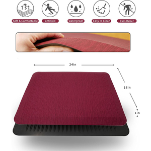 Proveedor OEM/ODM de Conlloan: Tapete Antifatiga de PU Grueso con Acabado de Cuero, Impermeable y Antideslizante - Product Image 4