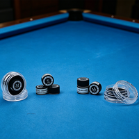 Embout de queue de billard PT-02 KAMUI multicouche avec coussinet 14 mm, souple, moyen, dur, sensation de frappe fluide, embout de queue de billard pour jeu de billard