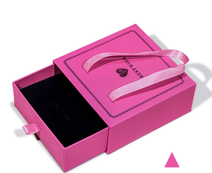 Caja de Embalaje de Joyería Portátil Ecológica de <span class=keywords><strong>10x10</strong></span> con Cajón para Collar, Colgante, Pulsera, Anillo - Caja de Regalo Pequeña - Product Image 5