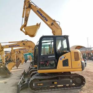 รถขุดตีนตะขาบไฮดรอลิก KOMATSU PC70 7 ตัน รุ่น PC78 รถขุดมือสอง ดีไซน์ดั้งเดิมของ KOMATSU รถขุดขนาดเล็กสำหรับขาย - Product Image 3