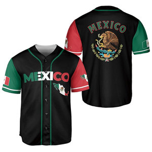 Label Kustom OEM Guatemala Meksiko AS Kaos Pendek Wanita Remaja Baju Olahraga Bernapas Crop Top Jersey Baseball - Product Image 4