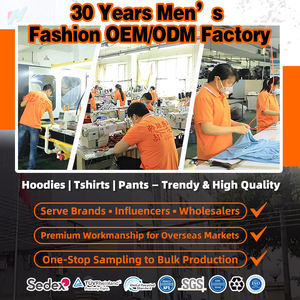 هودي فضفاض عالي الجودة مصنوع من قطن تيري الفرنسي 500 جرام، بتصميم عتيق ومظهر متهالك، مع تطريز ورقعات للملابس الشبابية - Product Image 3