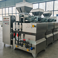 Station de dosage de polymères chimiques en acier inoxydable pour la préparation de floculants dans le traitement des eaux usées, livrée par le fabricant