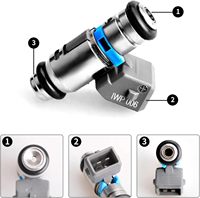 Nouvelles Pièces Automobiles Injecteurs de Carburant Garantie 1 An pour Citroën Peugeot Fiat IWP006 IWP-006 9627771580 198499