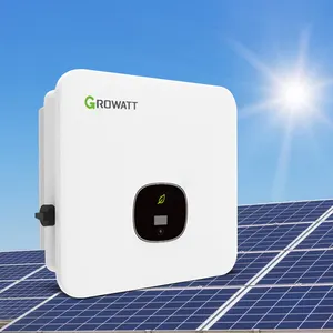 Growatt-inversor de energía Solar de baja frecuencia, dispositivo de onda sinusoidal pura trifásica con conexión a la red, modelo 10KTL3-X para sistema Solar en red
