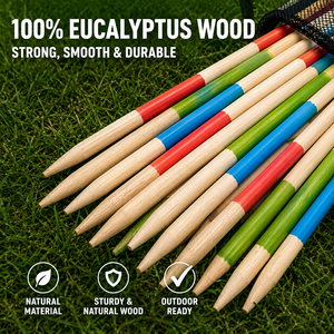 CE CPC Vente en gros Jeux de plein air en bois <span class=keywords><strong>Mikado</strong></span> géant pour enfants - Product Image 1