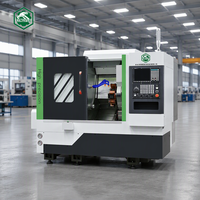 Tour CNC à lit incliné 4 axes CK46P-Y80 avec tourelle motorisée axe Y pour tournage et fraisage