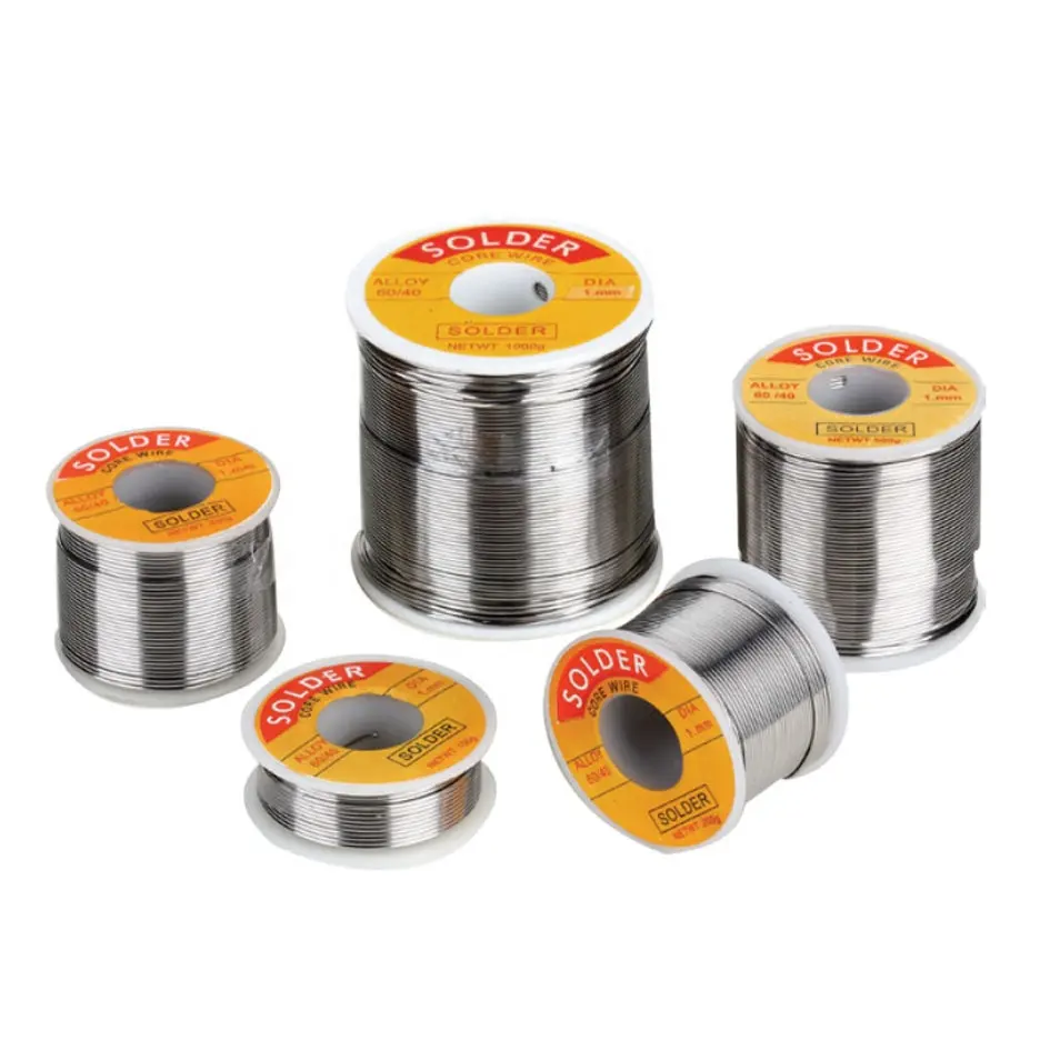 Zhongdi ZD-162 Tin Lead Lead-free Rosin Core Solder Wire for Electrical Soldering 100g 250g 500g Diameter 1mm 1.2mm