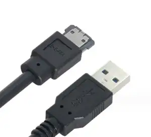 USB 3.0 zu eSATA Adapter USB zu HDD/SSD/ODD Konverter eSATA zu USB Kabel