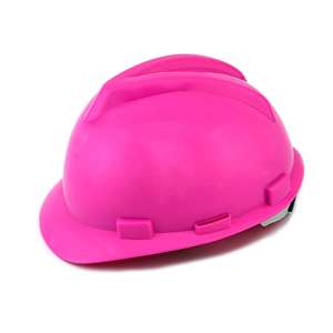 หมวกนิรภัยแบบแข็ง HDPE ราคาประหยัด ป้องกันฝุ่นละออง พร้อมโลโก้ สำหรับงานก่อสร้าง - Product Image 4