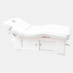 Lit de beauté électrique, lit de spa, lit de massage, lit de beauté multifonctionnel, dossier réglable, cuir synthétique, traitement haute densité - Product Image 4