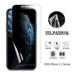 ฟิล์มกันรอยแบบนิ่ม TPU ไฮโดรเจล ป้องกันแสงสีฟ้า ป้องกันการมองเห็น สำหรับ iPhone 11 12 13 14 15 16 Pro Max 16e - Product Image 3
