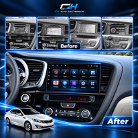 Autoradio Android 9 pouces Octa Core pour Kia K5 Optima 2011-2015 avec CarPlay, GPS, Navigation, SWC, RHD, Lecteur Multimédia