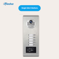 Sonnette de porte intelligente sans fil avec caméra étanche pour appartement, système d'interphone sans fil
