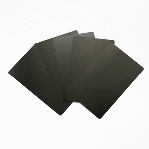 Kartu Aluminium Anodized Hitam Ukuran 63*88mm, Terukir Laser dengan Teks Pribadi, Kartu Keanggotaan Logam Aluminium Anodized - Product Image 5