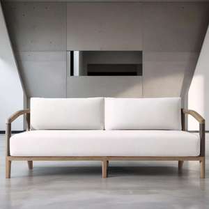 Nuevo Conjunto de Muebles de Jardín de Diseño Moderno en Teca, Sofás de Patio Personalizados de Alta Gama - Product Image 1