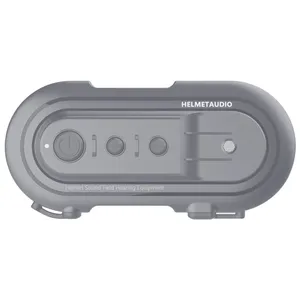 ベストセラーHAMTOD HELMETAUDIOH12ヘルメット伝導オーディオデバイス、マイクヘルメット音場聴覚機器付き