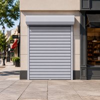 Porte Principale Hotian Doors, Volets Roulants, Porte de Garage Automatique en Aluminium, Intérieur/Extérieur, Économique, Hexion