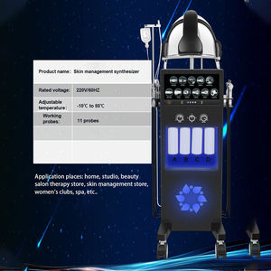 Appareil professionnel d'hydrothérapie faciale 11-en-1 avec infusion d'oxygène, microdermabrasion et technologie de raffermissement cutané - Product Image 6