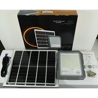 Projecteur solaire LED intelligent en aluminium pour extérieur, jardin, allée, cour, pelouse, garage, stade, étanche IP65, 200W