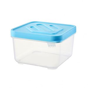 Customized Snap Reusable Meal Prep Dry Food <b>Storage</b> <b>Containers</b> Box Set BPA Free Airtight Plastic clear Food <b>Storage</b> <b>Container</b> - Product Image 1