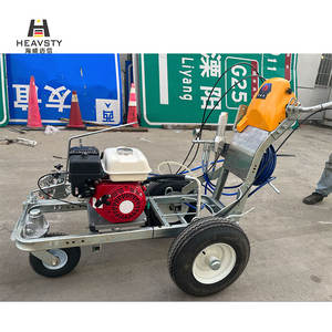 Pistolas de pulverización de pintura Doble, máquina de pintura en aerosol de marcado de carretera Manual de calidad probada, plástico frío - Product Image 6