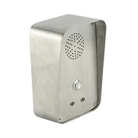 Intercomunicador de Emergencia Resistente y Robusto, Manos Libres, Montado en Pared, para Comunicación en Cuartos Limpios, Modelo JWAT412
