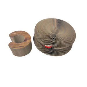 Jouet interactif de luxe pour reptiles, en <span class=keywords><strong>carton</strong></span>, pliable, 2 niveaux, hauteur réglable, thème Halloween, vente chaude - Product Image 2