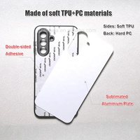 Nouvelle Arrivée Coques de Téléphone à Sublimation Vierge 2D en TPU PC d'Usine pour Samsung A17