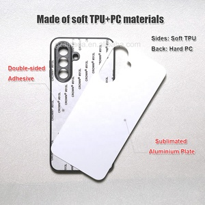 Nueva llegada de fábrica 2d TPU PC en blanco sublimación fundas de teléfono para <span class=keywords><strong>Samsung</strong></span> A17 - Product Image 2