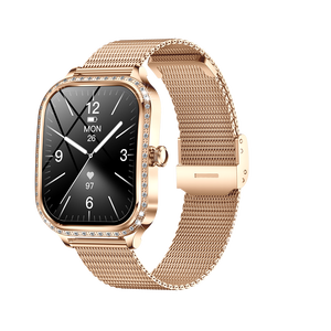 <span class=keywords><strong>Montre</strong></span> connectée diamantée de 1,75 pouce, étanche IP68, tendance, <span class=keywords><strong>sport</strong></span>, santé, fréquence cardiaque, pression artérielle, pour femmes, vente en gros - Product Image 6