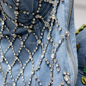 Top <span class=keywords><strong>bustier</strong></span> en jean <span class=keywords><strong>sans</strong></span> <span class=keywords><strong>bretelles</strong></span> sexy, corset de mode, <span class=keywords><strong>robe</strong></span> corset élégante <span class=keywords><strong>pour</strong></span> vêtements - Product Image 6