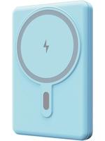 Batterie externe ultra-fine 5000 mAh avec charge rapide magnétique 15W, affichage numérique et logo personnalisé OEM