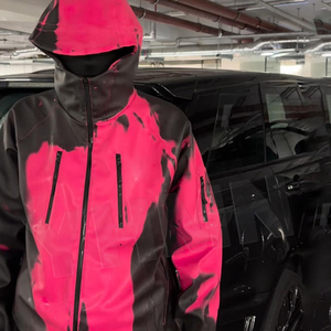 Custom Nylon Temperature Thermochromatic Color Changing Outdoor Hiking Windproof Waterproof <strong>Heat</strong> Reactive Windbreaker <strong>Jacket</strong> Men - Product Image 3