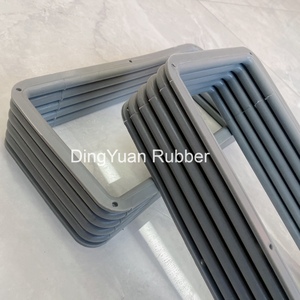 غطاء أنابيب مموج مسطح مربع الشكل من السيليكون عالي الجودة من مصنع صيني - Product Image 5
