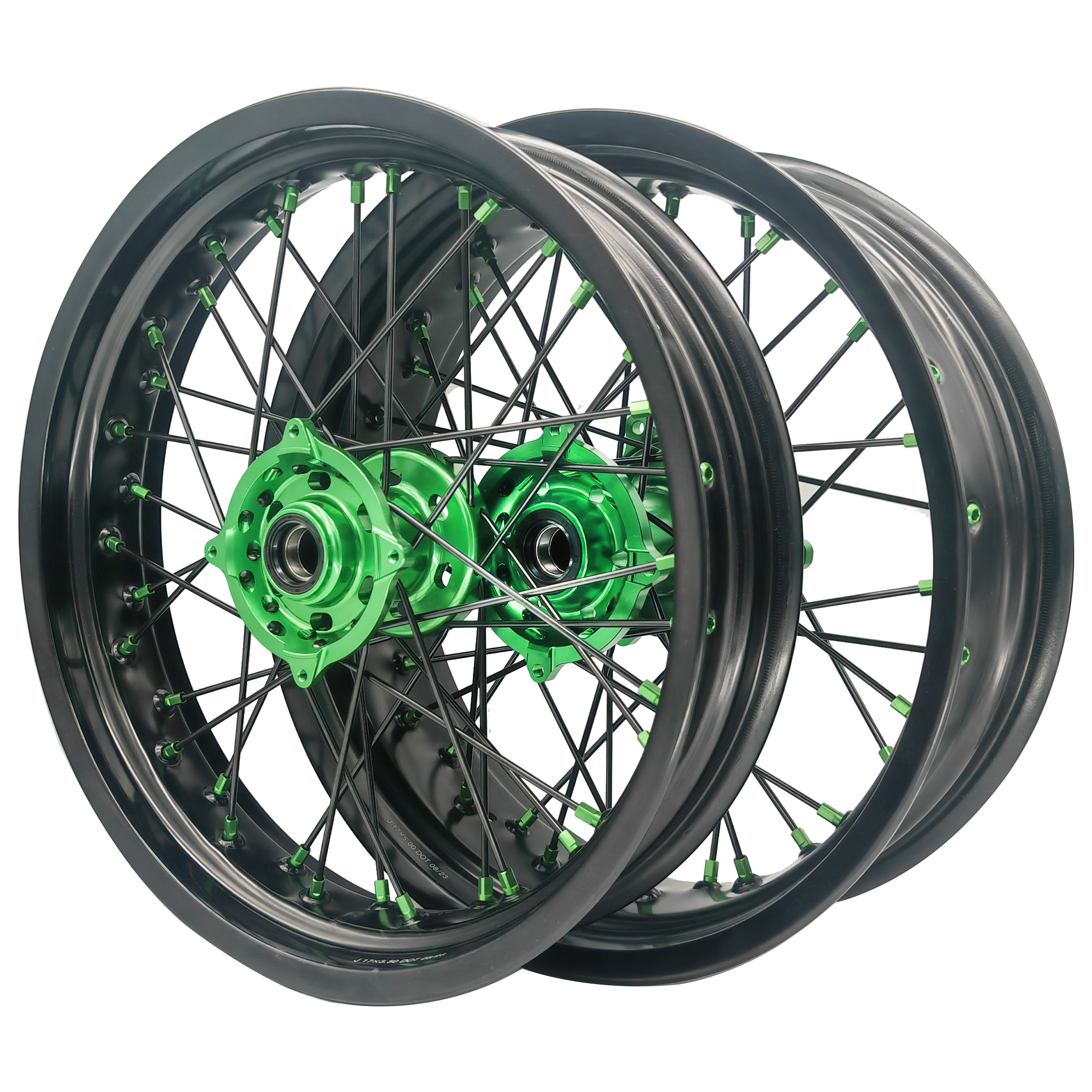 スムーズな乗り心地のための耐久性のあるklx250オートバイホイール