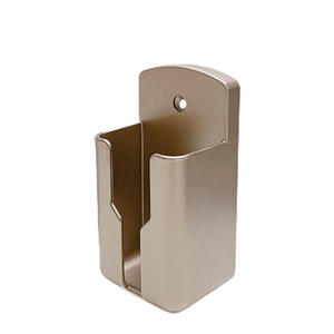 Remote Control <b>Storage</b> Box <b>Wall</b> <b>Mounted</b> Multi Use Gold Color Rectangle Shape - Product Image 5